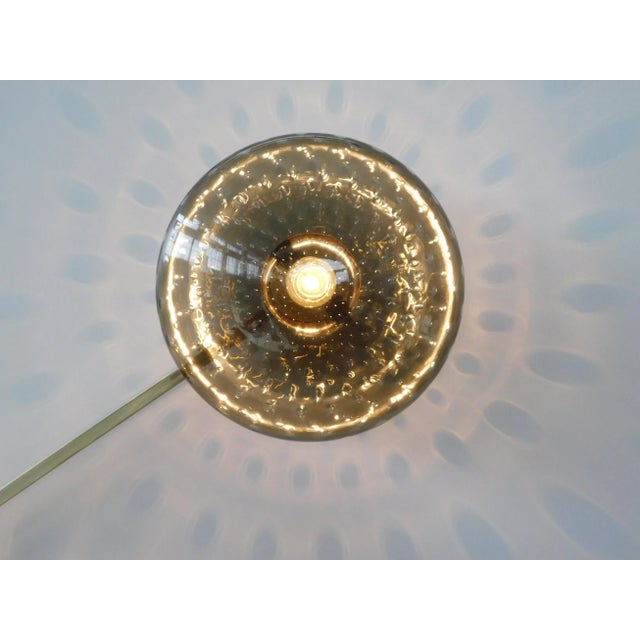 Trio Polished Brass Smoky Bubbles Glass Flush Mount by Fabio Ltd For Sale - Image 6 of 8