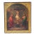 19th Century Russian Orthodox Crucifixion Icon, Inscribed Extensively For Sale