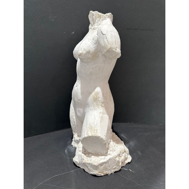 1960s 1960s Larry Mohr Signed Figurative Sculpture – Plaster Modern Abstract Nude For Sale - Image 5 of 11