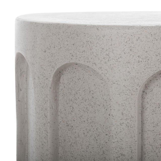 Spritely Home Nikolaus Accent Table in Grey For Sale - Image 4 of 6