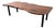 Live Edge Wood + Metal Dining Table For Sale