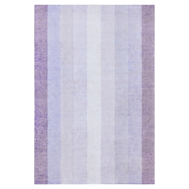 High-Quality Contemporary Valeno Grid Rug by Doris Leslie Blau For Sale