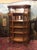 Brown Antique Oak Bowfront China Cabinet, Bowfront Cabinet For Sale - Image 8 of 17