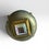Set Of Eight Hollywood Regency Metallic Wood Knobs With Iridescent Aurora Borealis Gems This striking set of eight vintage...