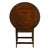 Antique Folk Art Poker Work Arts & Crafts Monks Bench Table Chair New York 1900 For Sale - Image 11 of 15