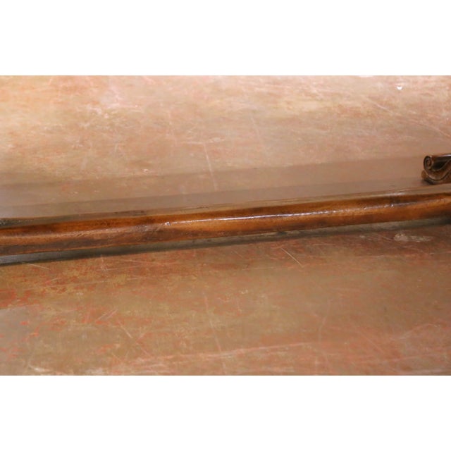 Wood Mid-Century French Louis XIII Walnut Monastery Refectory Farm Table For Sale - Image 7 of 9