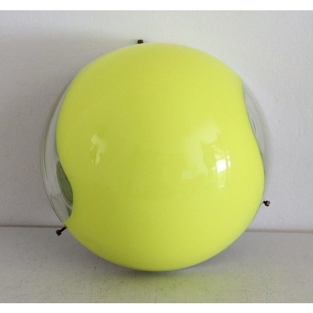 Pop Flush Mount Light by Carlo Nason for Mazzega, 1970s For Sale - Image 9 of 13
