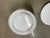 Plastic 1970s Massimo Vignelli for Heller Covered Casserole Dish in White Melamine - Modernist Design For Sale - Image 7 of 9