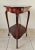 Wood Large Antique Early 1900s Queen Anne Flame Mahogany Wood Accent Center Table For Sale - Image 7 of 12