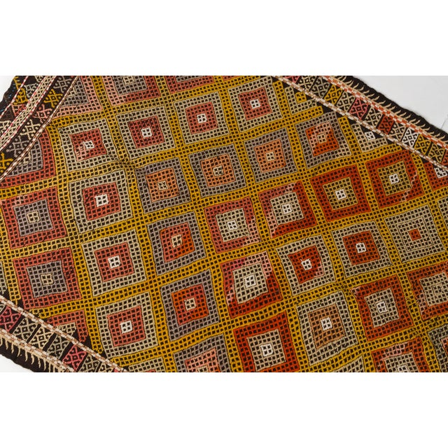 Oushak Antique Kilim Rug For Sale - Image 10 of 10