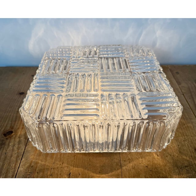 Vintage Glass Wall Light, 1970s For Sale - Image 15 of 17