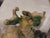 Forest Green Antique Chinese Polychrome Glazed Ceramic or Terracotta Roof Tile Figure For Sale - Image 8 of 10
