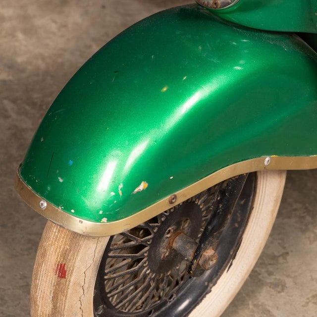 Vintage Italian Ride on Vespa for Children, 1960 For Sale - Image 9 of 18