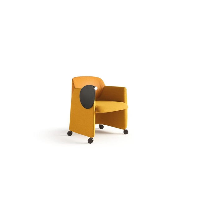Deep Tube Chair in Polyurethane Foam and Steel Insert by Quinti Sedute For Sale - Image 4 of 9