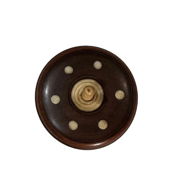 Indian 1920s Wooden Box For Sale - Image 3 of 4