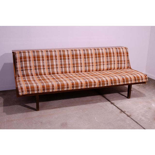 Scandinavian Folding Sofabed, Czechoslovakia, 1970s For Sale - Image 3 of 18