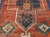 Antique Fachralo Kazak Prayer Rug, Handwoven Wool, Persimmon & Green, 4' x 6' For Sale - Image 15 of 18