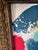 Cerulean Small Mid-Century Style Abstract Painting For Sale - Image 8 of 11