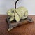 Vintage Figural Bunny Rabbit Table Lamp With Crackle Glaze For Sale In West Palm - Image 6 of 11
