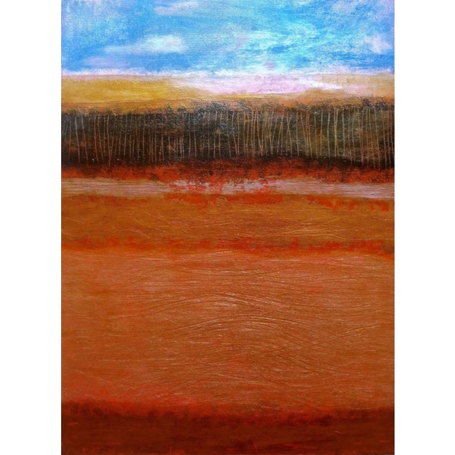 Abstract Expressionism Patricia McParlin Chant. Contemporary Abstract Expressionist Oil Painting For Sale - Image 3 of 3