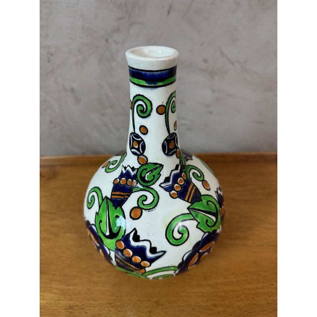 Vase by Charles Catteau for Boch Freres, 1926 For Sale - Image 4 of 9