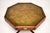 Large Antique Military Campaign Drum Table with Leather Top, 1950 For Sale - Image 6 of 11