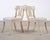 Set of Michael Taylor Neoclassical White Klismos Dining Chairs For Sale - Image 14 of 18