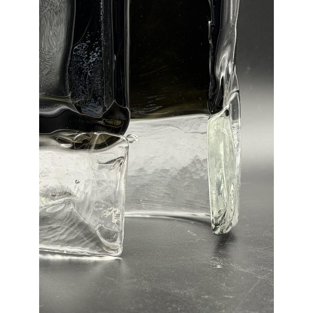 Submerged Cylindrical Sculpture in Murano Glass, 1970s For Sale - Image 12 of 13