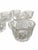 Mid 20th Century Vintage Pressed Glass Punch Bowl Set With 12 Matching Cups For Sale - Image 5 of 10