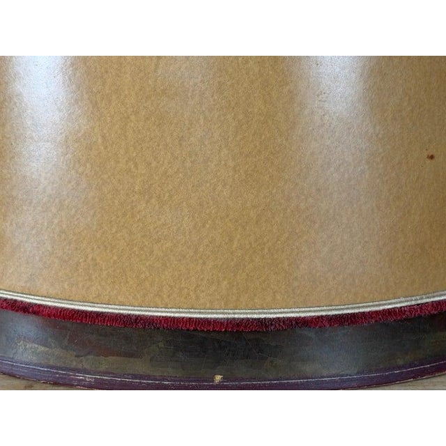 Mid 20th Century Italian Neoclassical Corinthian Column Table Lamps Distressed Giltwood - a Pair For Sale - Image 11 of 15