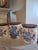 Four Vintage English Blue and White Storage Canisters For Sale - Image 16 of 17