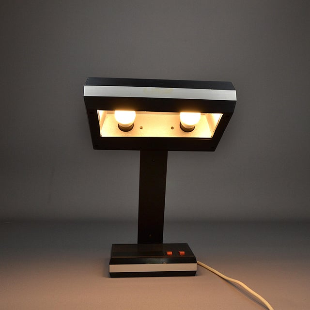 Space Age Desk Lamp, PRL / Poland, 1960s For Sale - Image 11 of 12