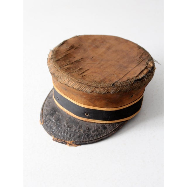 Antique Ag Meier & Co Conductor's Hat For Sale - Image 6 of 9