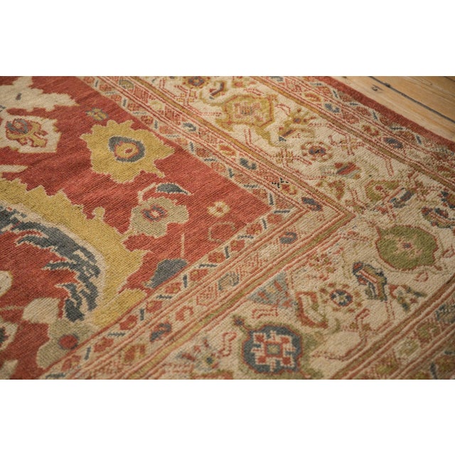 Antique Mahal Carpet - 7'8" x 10'4" For Sale - Image 11 of 18