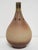 Mid-Century Brown Dripping Teardrop Pottery Vase For Sale - Image 4 of 5