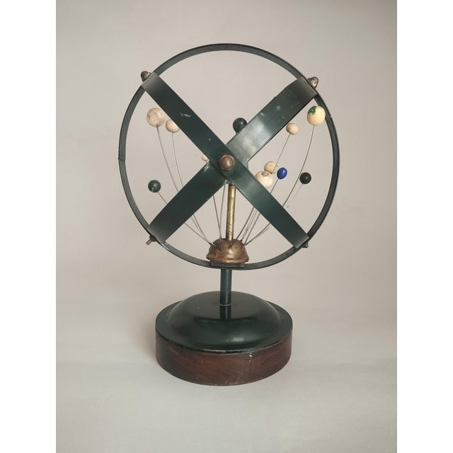 Vintage Industrial Scientific Planetary Armillary Sphere, 1930s-1940s For Sale - Image 10 of 10