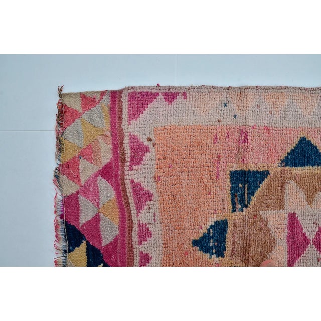 Handmade wool carpet in Turkish Anatolia , Vintage Oushak Rug,Turkish Vintage Anatolian Rug, Handmade wool Rug . One Of...