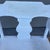 Antique White Painted Plank Seat Arm Chair, Pennsylvania, Circa 1860-1880 A charming rustic plank-seat armchair with...