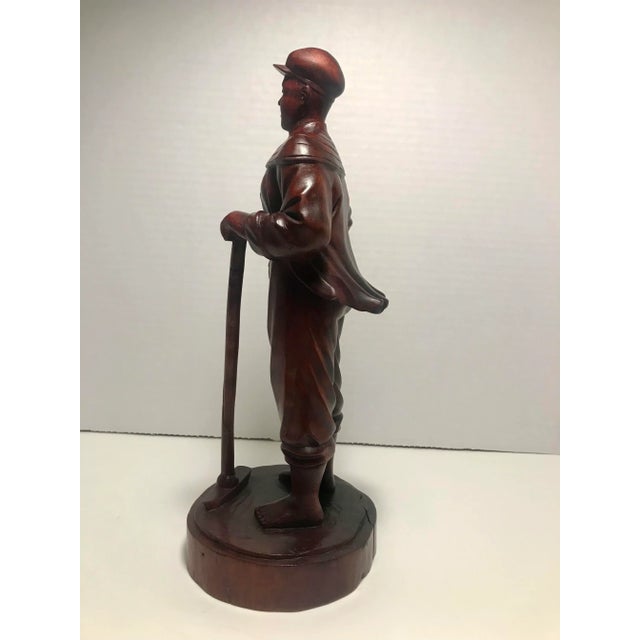RARE 1960's Chinese Cultural Revolution Hand Carved Wooden Figurine Aprox. dimensions: 10" Very good vintage condition!