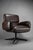 1960s Mid-Century Executive Armchair in Brown Leather by Otto Zapf for Knoll International, 1960s For Sale - Image 5 of 14