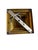 1920s Antique Mission Style Flush Mount Ceiling Lights - A Pair For Sale - Image 5 of 9