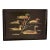 Rare Classic Vintage Mid-Century Modern Couroc of Monterey, Ca ‘Ducks Unlimited’ Tray Designed by Larry Toschik With 5 Varieties of Coastal Ducks For Sale