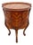 Vintage French Bombe Bedside Cabinet Nightstand Drum Table Concealed Drawers For Sale