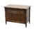 NATIONAL / MOUNT AIRY Asian Chinoiserie Faux Bamboo 31" Fruitwood Cabinet Nightstand 25" High 31" Wide 16" Deep We...