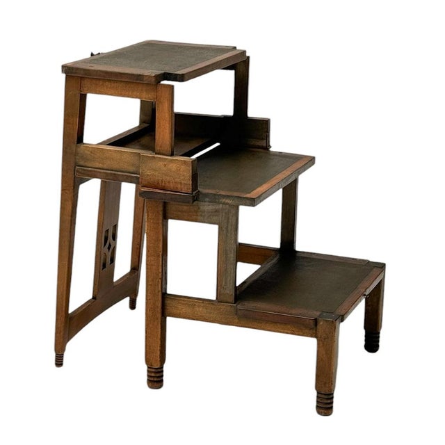 Art Deco Library Chair by Jac. Van Den Bosch, 1916 For Sale - Image 10 of 15