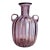 1920s Attr Vittorio Zecchin Small Soffiato Glass Vase Amethyst For Sale