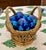 Bamboo & Rattan Hand Woven Basket For Sale - Image 10 of 11