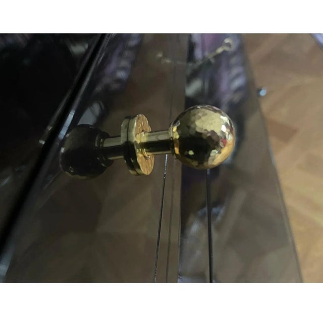 One-Off Lacquered Secretaire by Jean-Rémy Couradette For Sale - Image 4 of 8