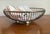 Silver Vintage Mid Century Modern Silverplated Round Wire Bread Basket by Pm Italy 1960's For Sale - Image 8 of 9