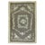 Mid-20th century Turkish rug with a floral design with gray and cream accents. Measures: 3'4" x 4'6", circa mid-20th century.